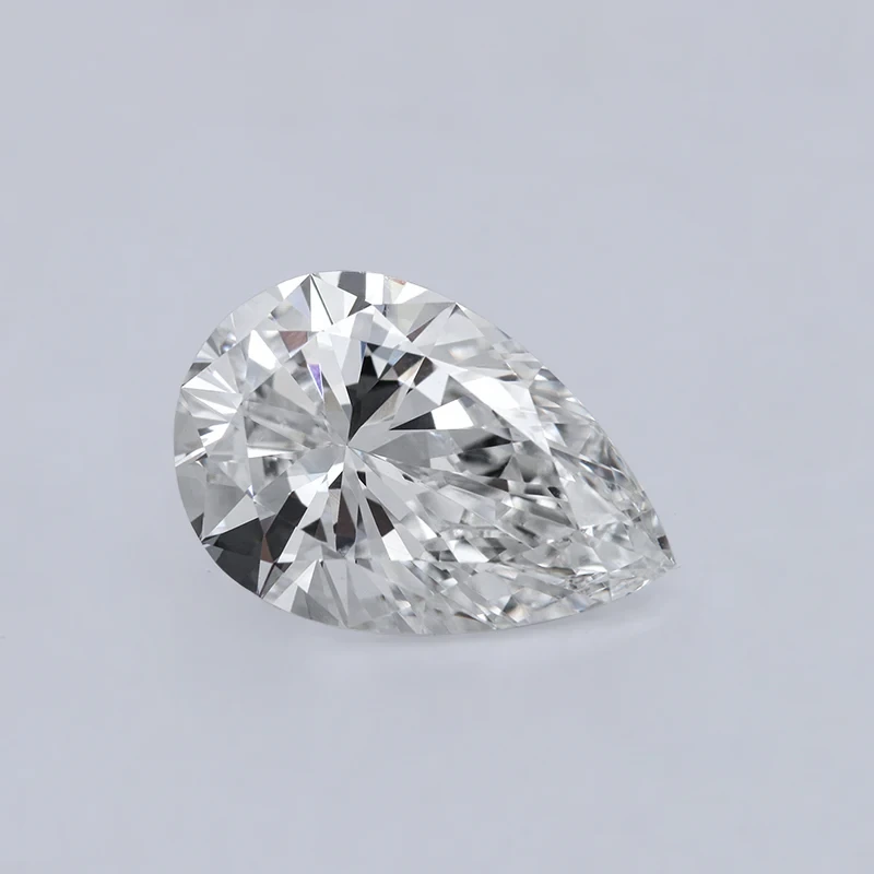 1.67ct F Color Vs2 Clarity New Arrival Igi Certified Pear Cut Cvd Diamond In Stock For Sale 1