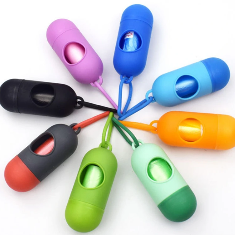 Wholesale cheap Silicone Poop Bag Holder Portable Hands Free Dispenser-xinchen 1