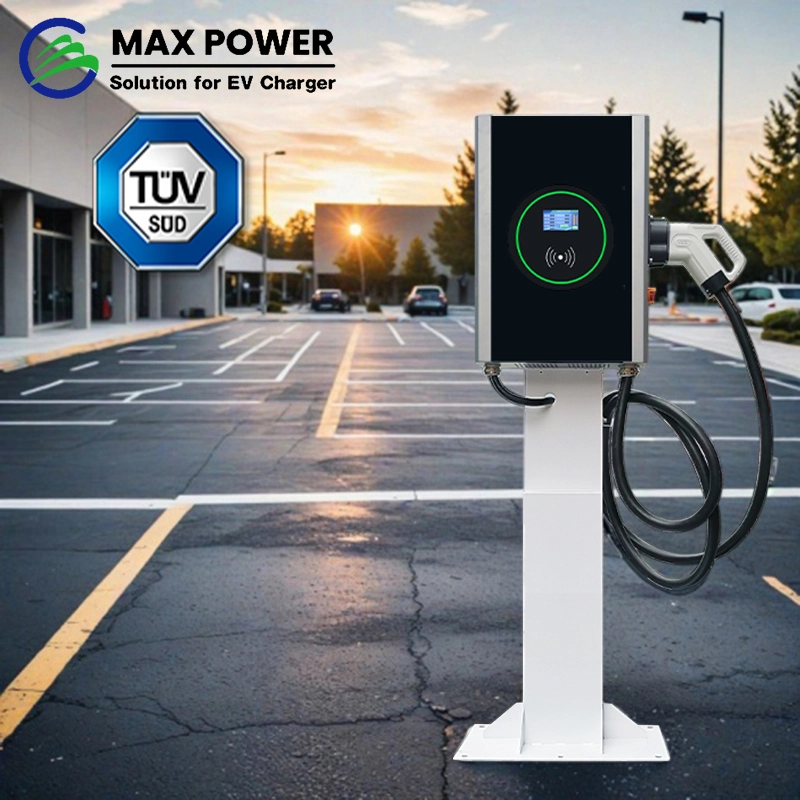 Tuv Certification Electric Vehicle Charging Pile Center 7kw Wallbox Max Power 1