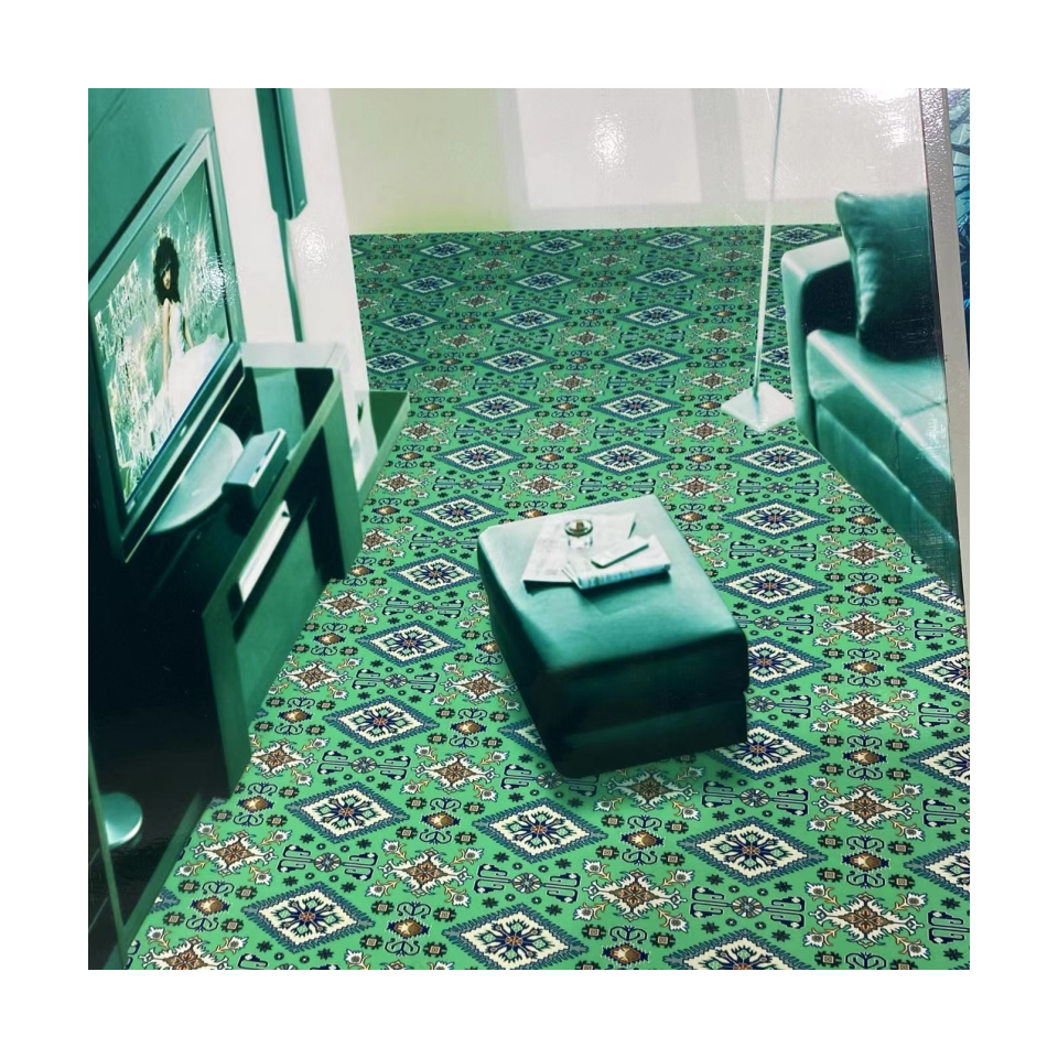 Rotolo di moquette in lana Axminster per corridoi e hall di hotel 2