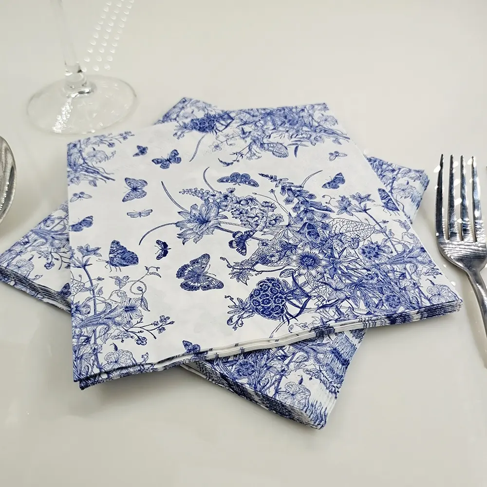 Printed Beverage Napkins Printed by Xiangsheng 2