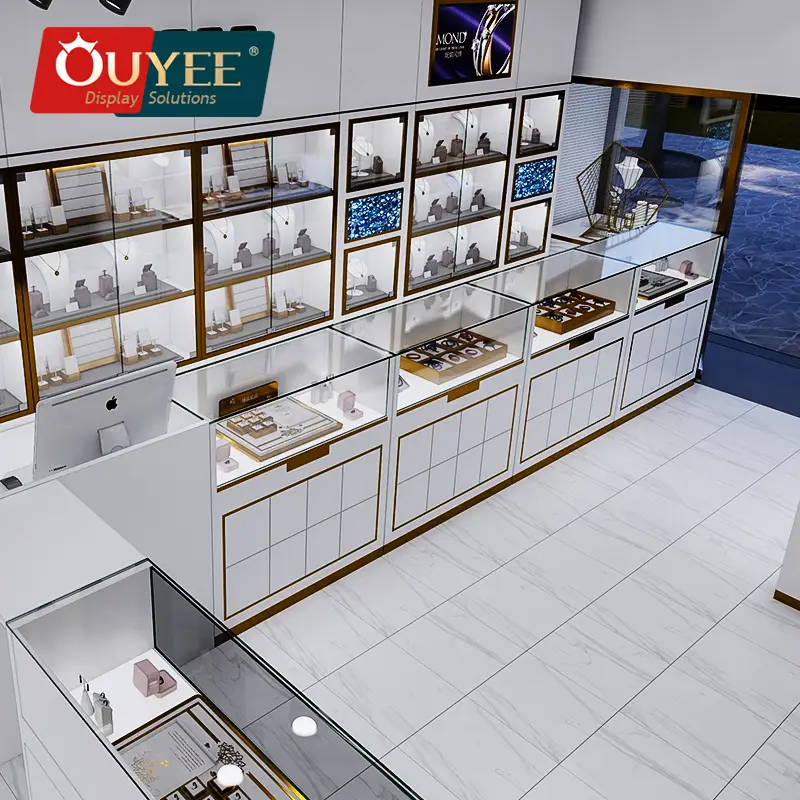 Fabbrica di allestimento negozi di Guangzhou - Arredamento e progettazione di negozi di gioielli 1