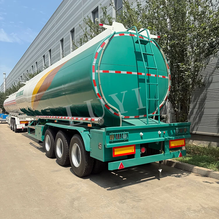 Camión cisterna de combustible de 3 ejes de alta calidad con capacidad para 40.000-60.000 litros 5
