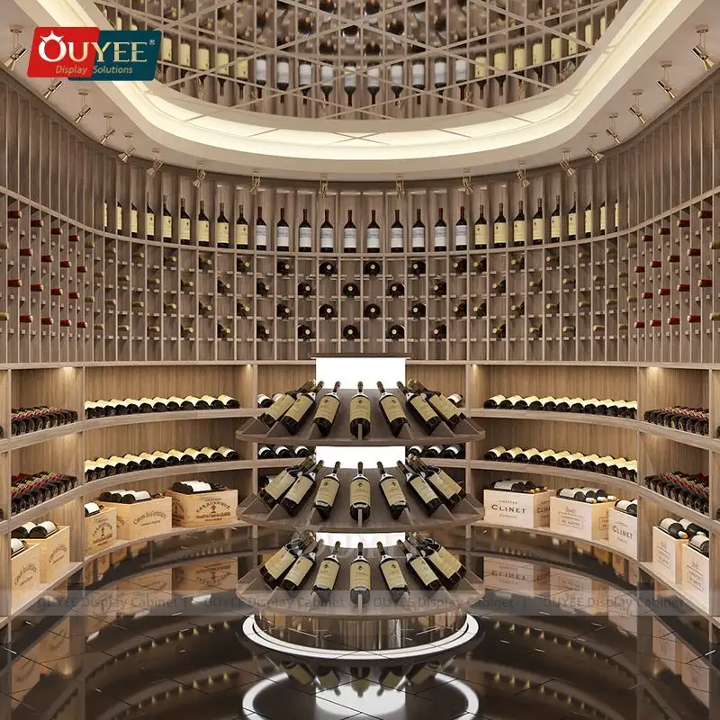 Thekenschrank für Wein und Whisky 1