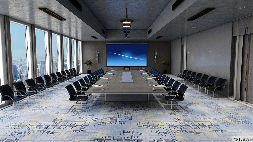 Tapis de conférence en laine de luxe Dongsheng, antidérapants et imperméables 5