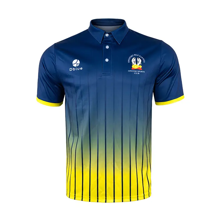 2025年新作 高品質カスタムロゴ 4ウェイストレッチ ゴルフポロユニフォーム 半袖ポロシャツ メンズ 1