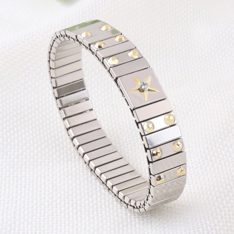 Wholesale Stainless Steel Bracelets Fashion Stainless Steel Italian Charm Bracelets For Men And Women 1