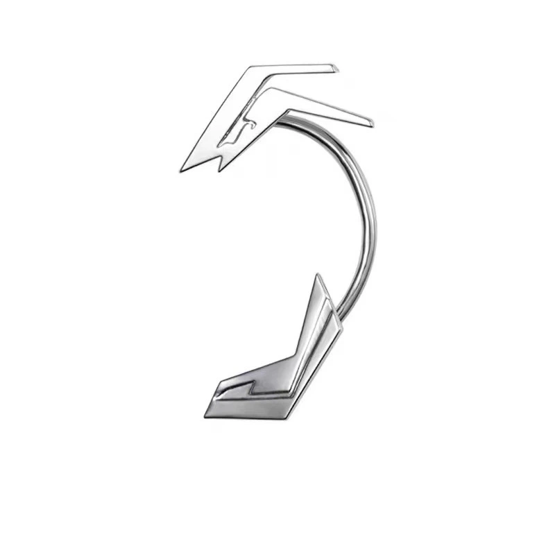 European And American Cyberpunk Style,Cold Metal,And Unique Functional Design Sensory Earrings For Men And Women 1