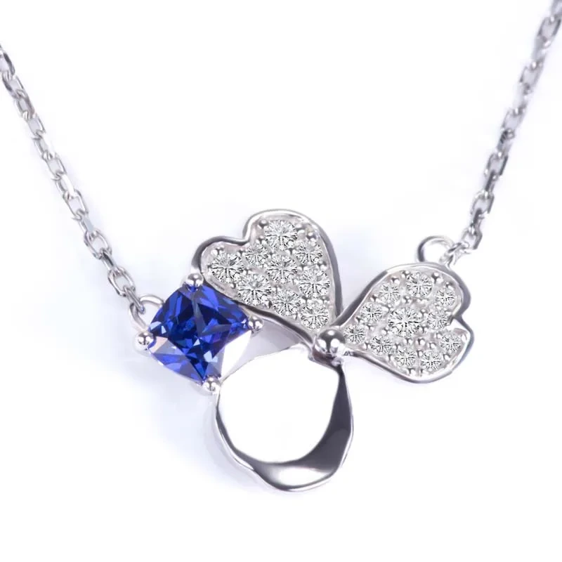 Provence Fine Jewelry Necklace For Women Men Moissanite Diamond Custom Classic Style Cushion Cut 18k 14k 10k Gold Pendant 1
