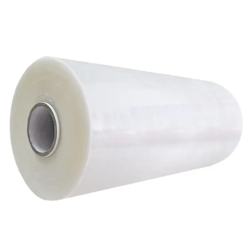Rotolo Jumbo di film estensibile per pallet trasparente Lldpe per la vendita all'ingrosso 1