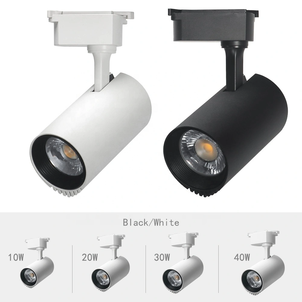 20w Led Track Light Cob Rail Moving Head Spotlight 1