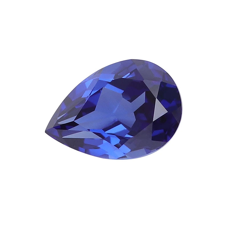 Pear Cut Hermoso Sapphire Spaphire Flower Custom para joyas que hacen laboratorio Gemstone Synthetic Ruby Stone Diamond 1