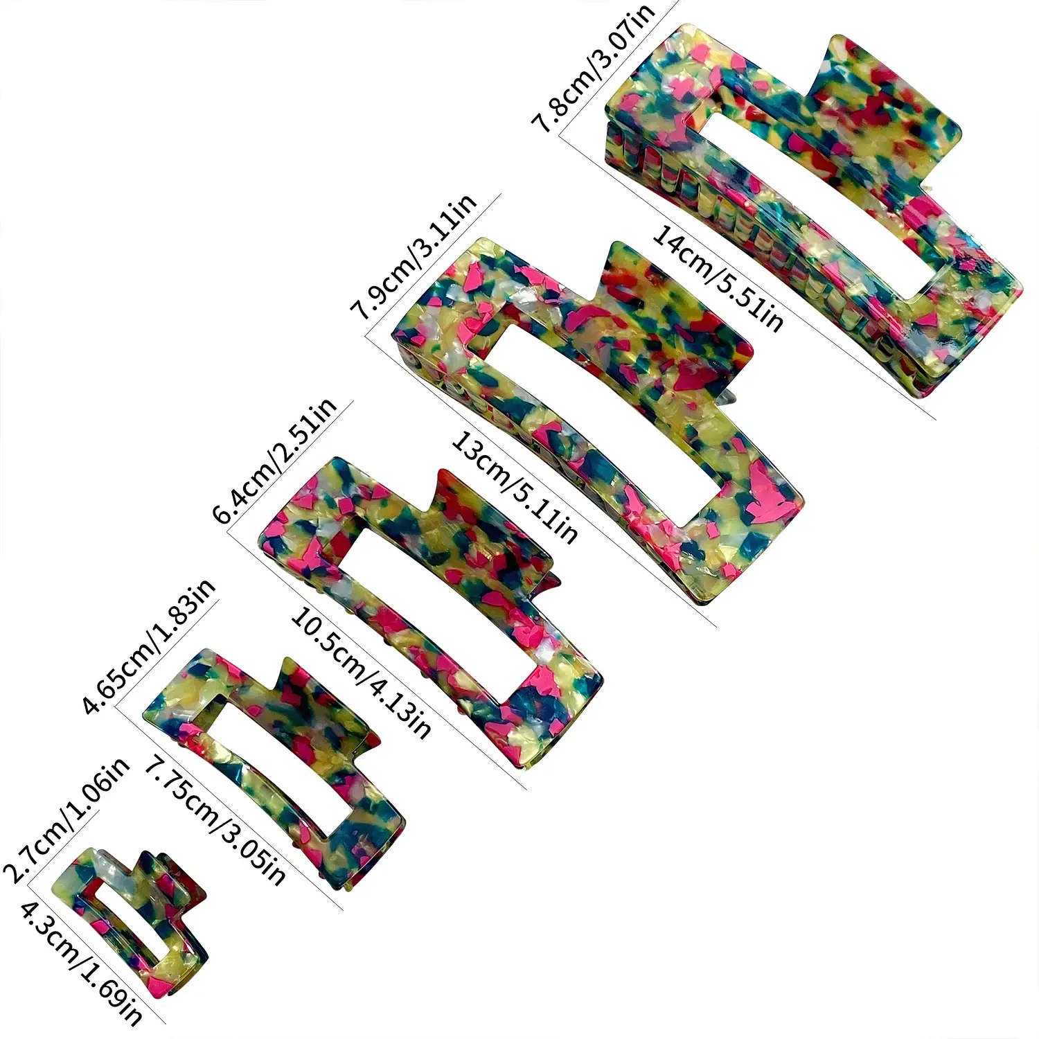 10 Different Types of Combs Hair Accessary by Dowell 4