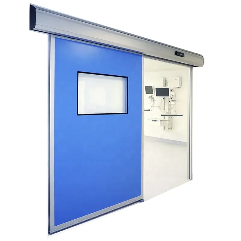 Hermetic Hospital Sliding Door for Operation Room - Auto Induction Clean Room Door 1