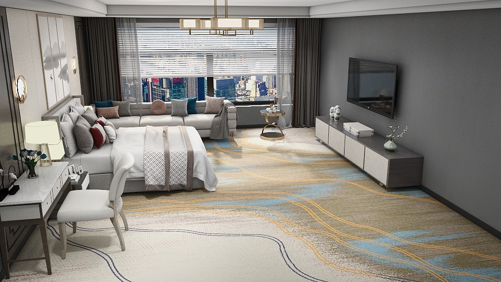 Akminster Custom Carpet - Moquette di lusso realizzata a macchina per hotel 6