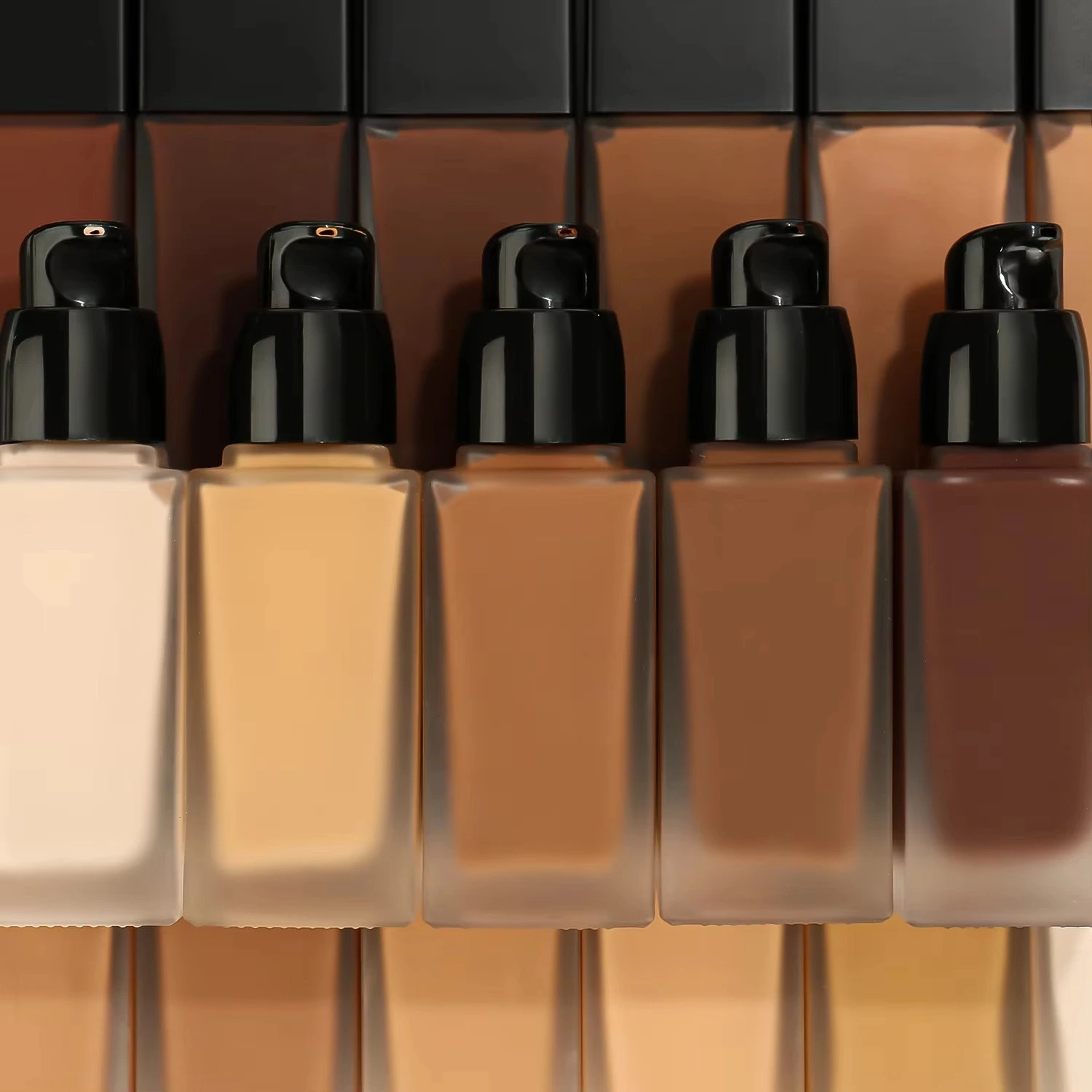 Liquid Foundation Makeup Full Coverage Waterproof Customized Your Logo Vegan Matte Concealer Moisturizing Foundation Cosmetics 1