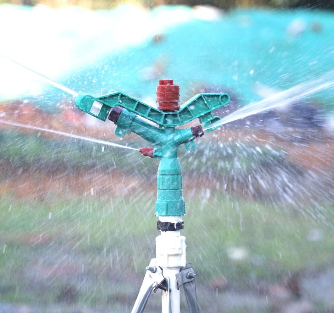 360° Rotating PP Irrigation Sprinkler DN25 Full/Fan (G1in) 1