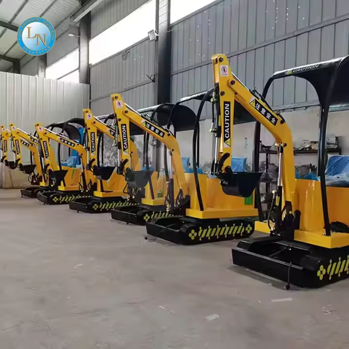 Electrical Mini Excavator Suitable For Sand Playing Electric Digging And Amusement Children's Mini Excavator For Sale 1