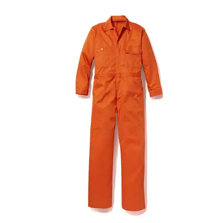 Custom-made long-sleeved coveralls for industrial and mechanical maintenance work 1