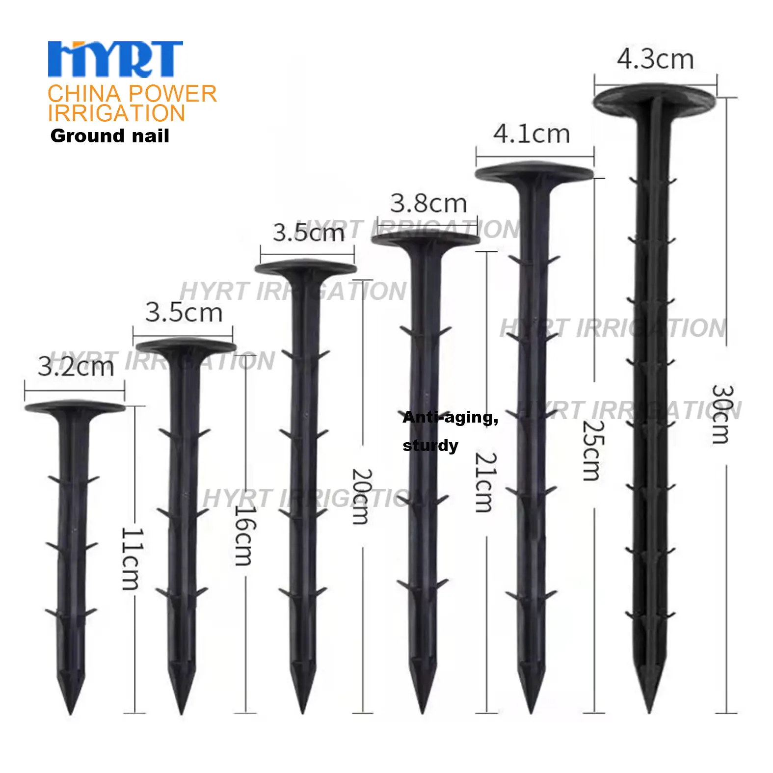 手动农业地钉，用于除草布 1