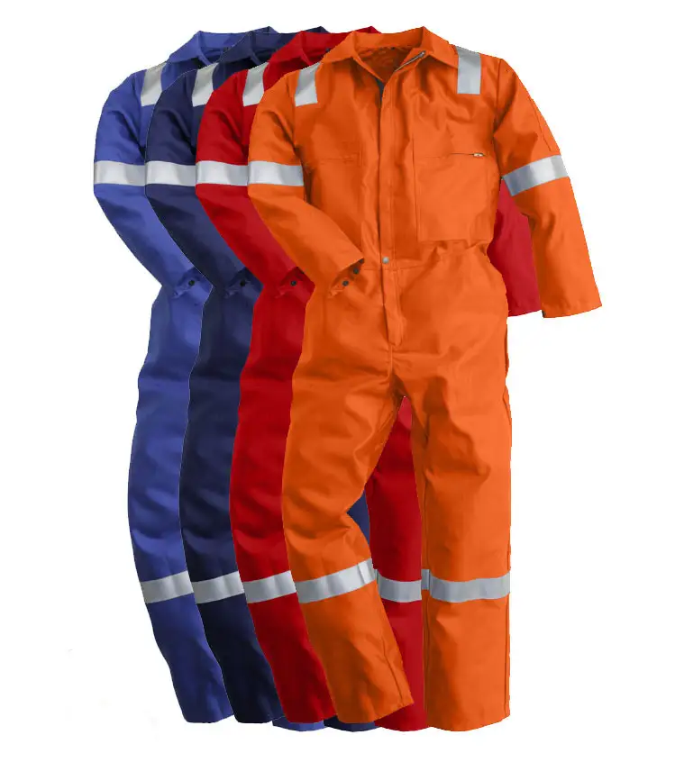 Mono reflectante de seguridad vial de alta visibilidad personalizado OEM - Ropa de trabajo para construcción 1