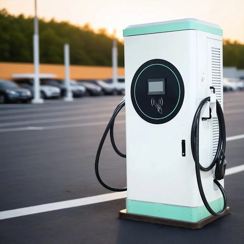 Tuv Certification 60kw-240kw Ip54 Ocpp Dc Fast Car Ev Charger Pile Max Power 1
