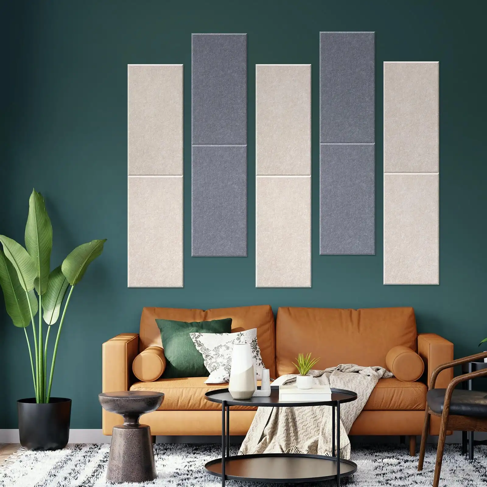 Painéal Uasteorainn Fuaimdhíonach Poileistear 1220x2420x9mm atá neamhdhíobhálach don chomhshaol 1