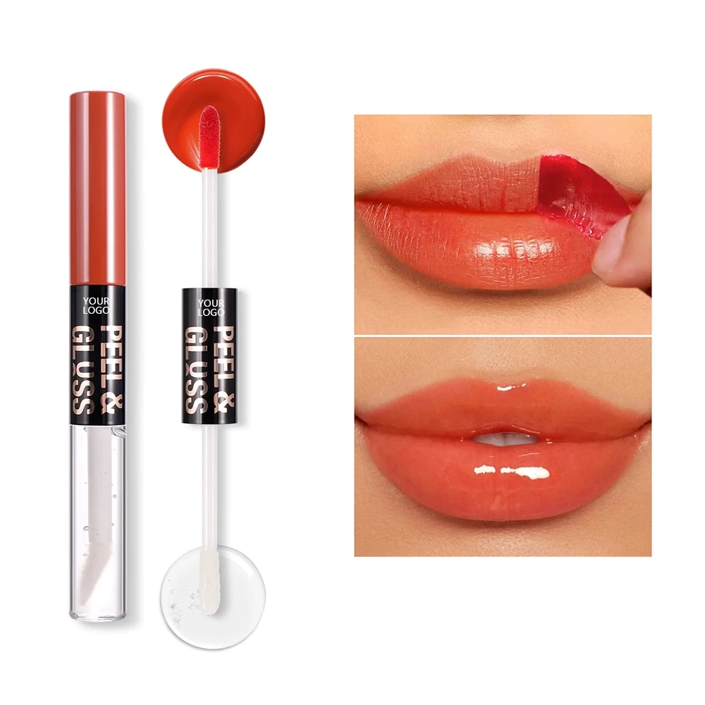 Mlm Oem Factory Hydrating Peel-off Lip Stain Long-lasting Glitter Finish Private Label For Party Makeup Lip Gloss Lip Liner 1