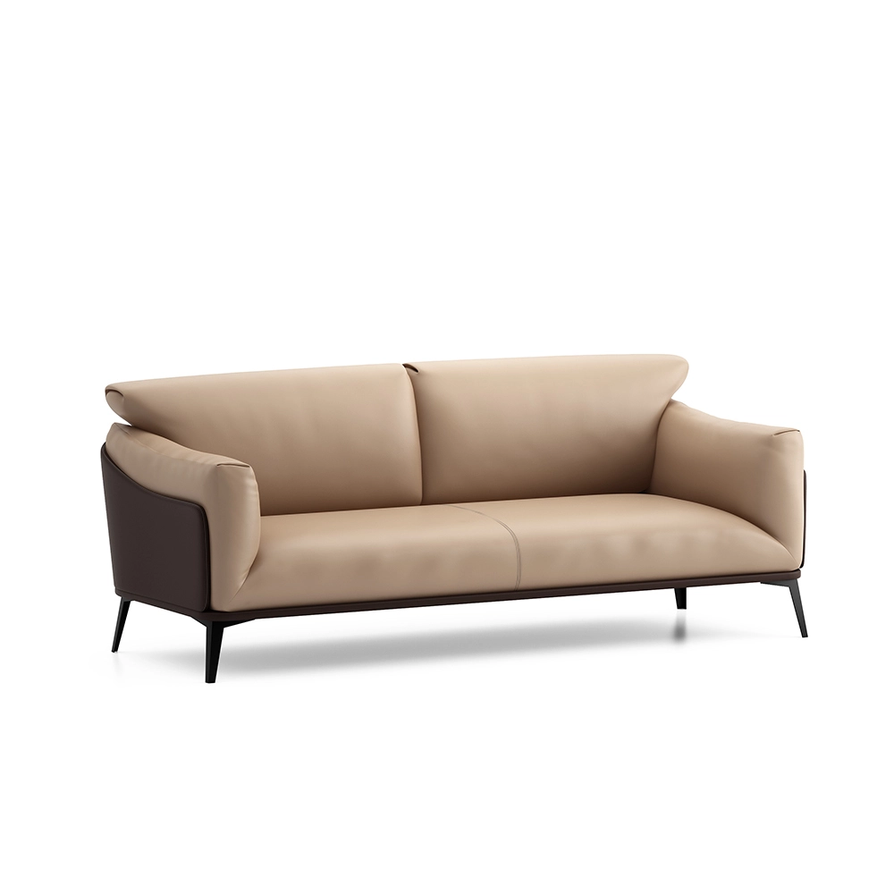 Hot Selling Customized 3-seater Business Sofa Modern Design Wear Resistance Leather Waitin 1