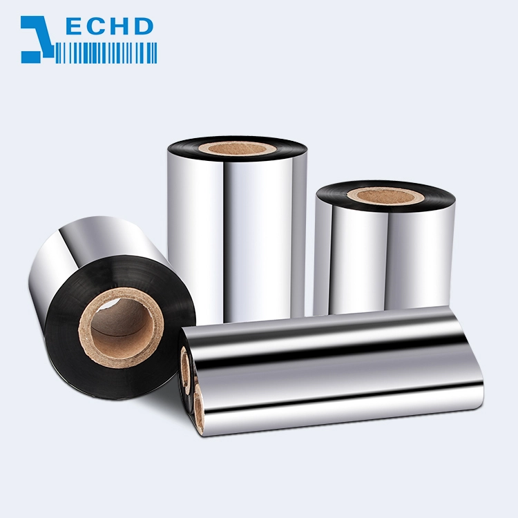 Custom Printed Quality Wax Resin White Ribbon Printer Thermal Transfer 1