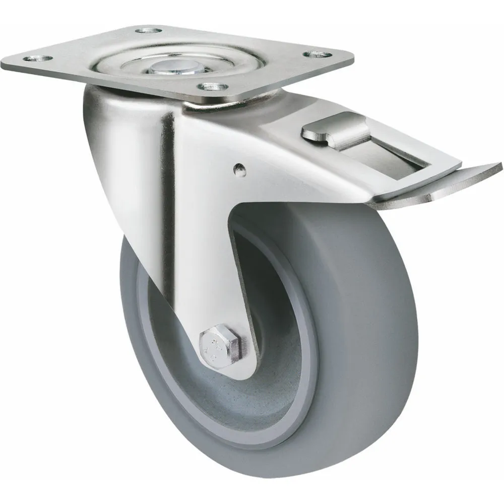 4 5  6 8 Rotatable Swivel Wheel Caster With Brake Or Without Brake 1
