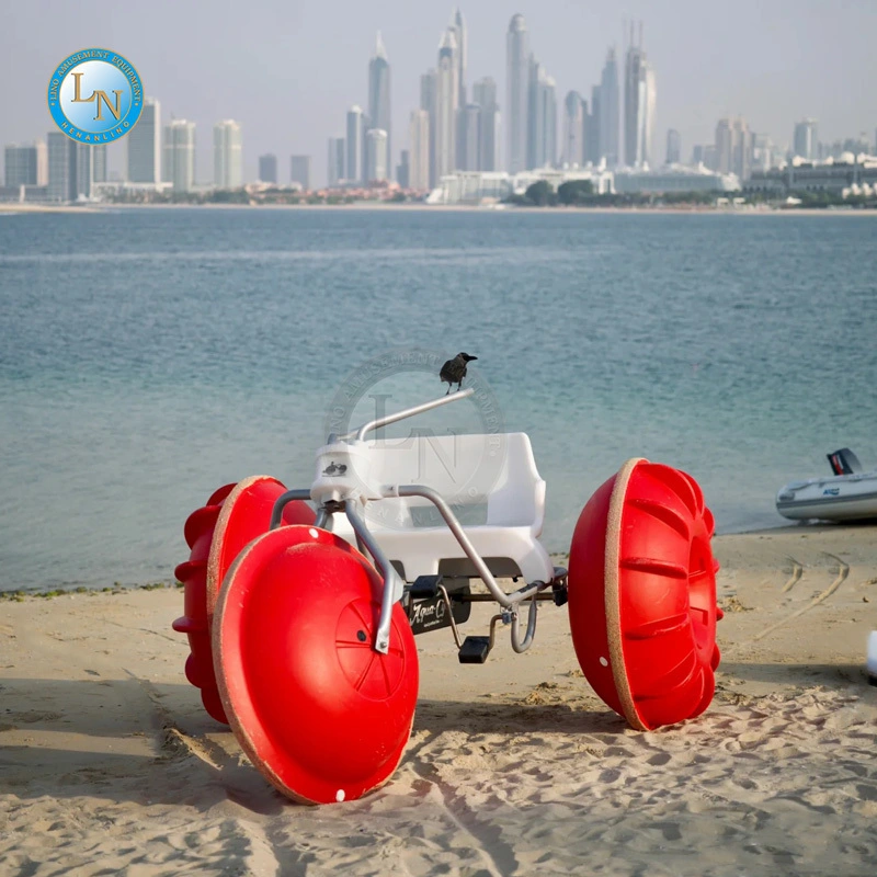 High Quality Big Wheel Sea Water Pedal Tricycle With Fast Delivery Water Park Rides For Sale 1