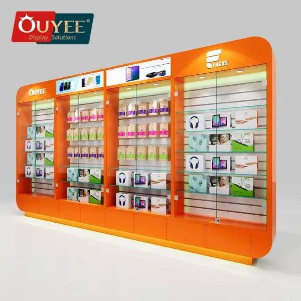 منصة عرض وعداد عرض الهواتف المحمولة للبيع بالتجزئة 1