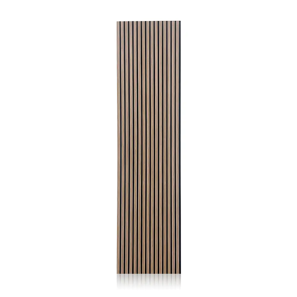 Wood Slat Acoustic Panels PET Felt Sound Absorbing Wood Veneer Panels 1