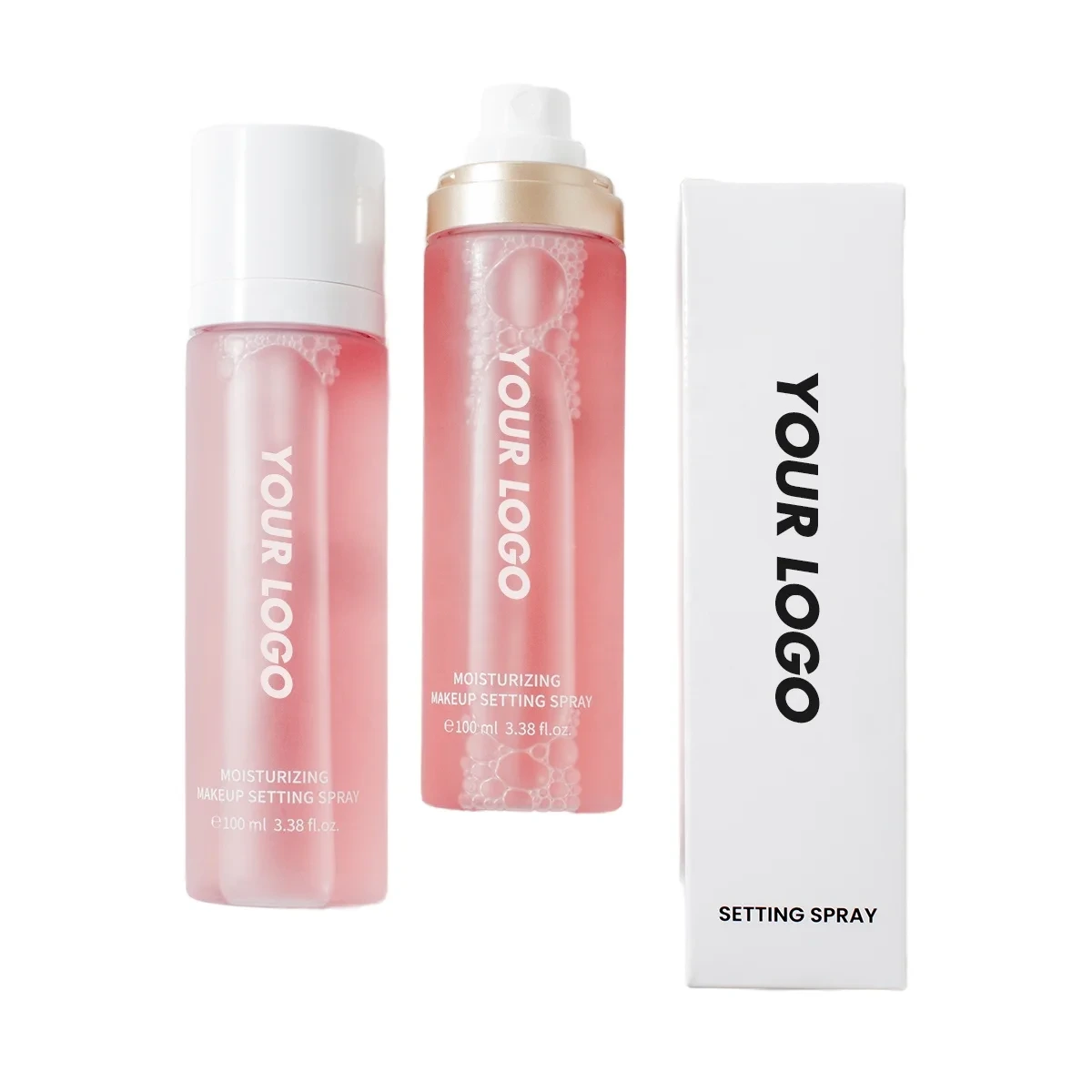 Mlm Custom Makeup Sweatproof Moisturizing Glitter Setting Spray Mist Makeup Fixing Dewy Waterproof Makeup Setting Spray 1