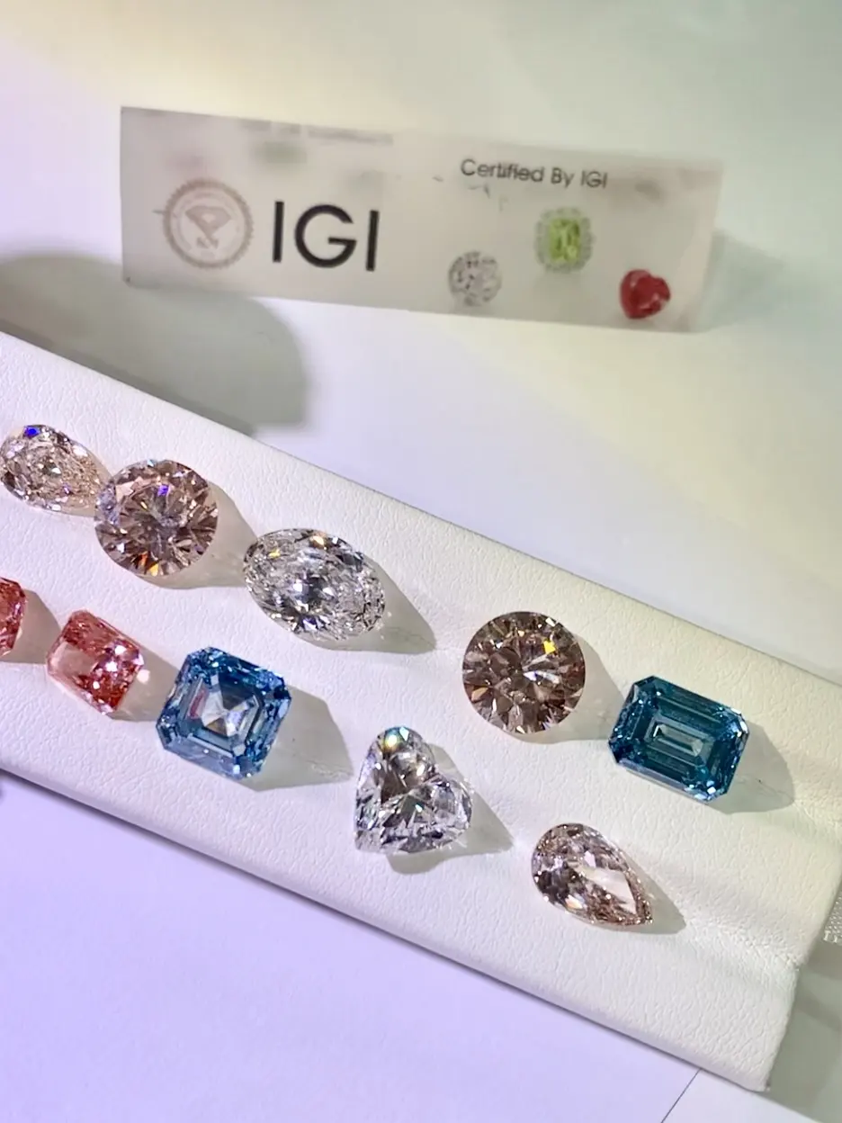 Blue Lab Diamond Blue Lab Diamond Wholesale - DKL Jewelry 7