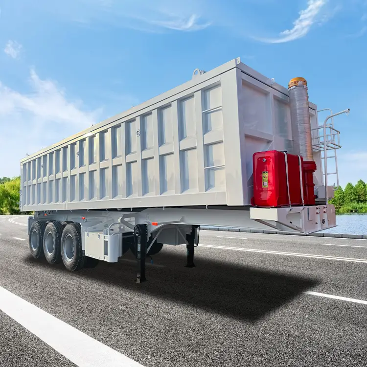 Self-unloading Box-type Semi-trailers | LUYI 1