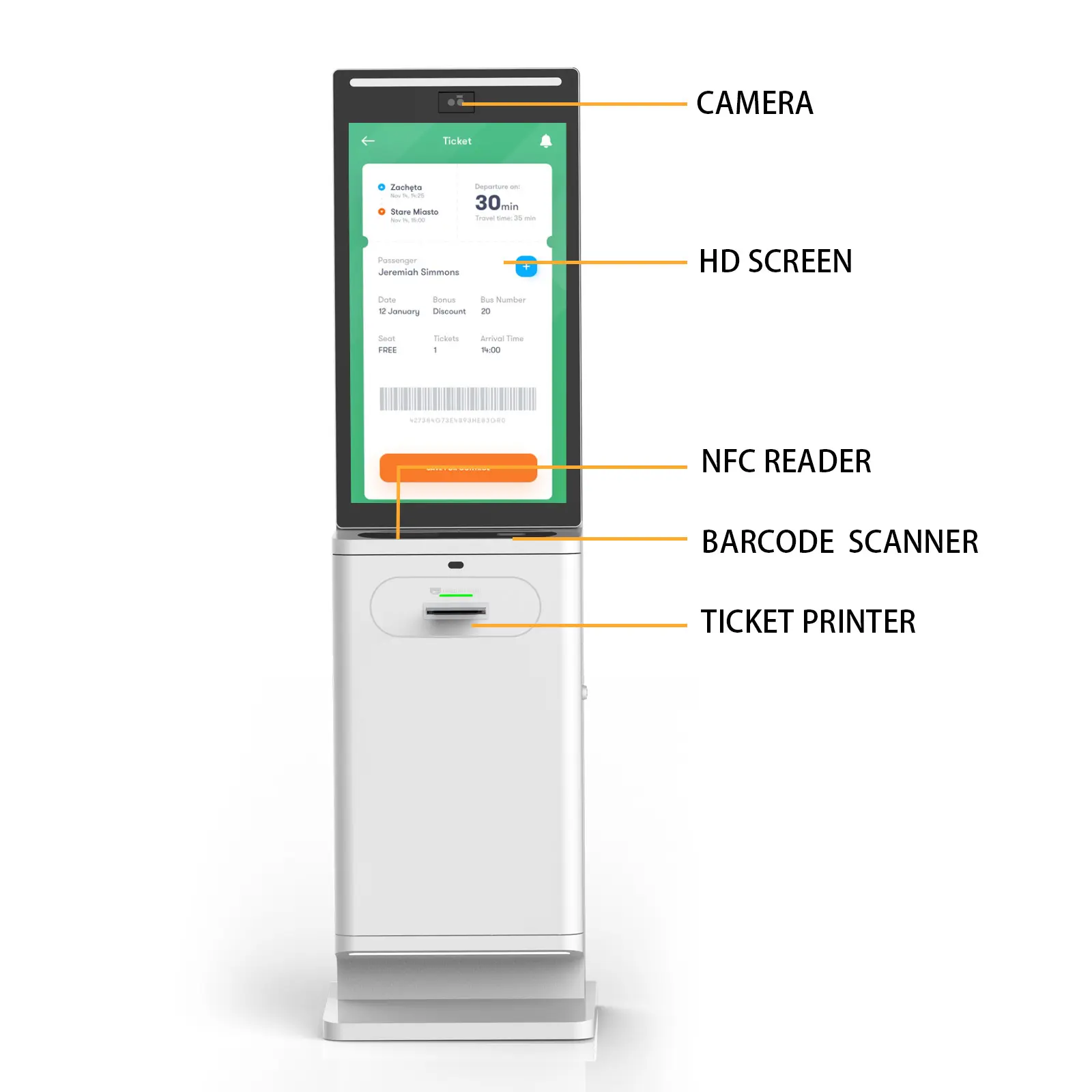 Cinema Ticket Kiosk Estar/ODM/OEM - - E-Star 2