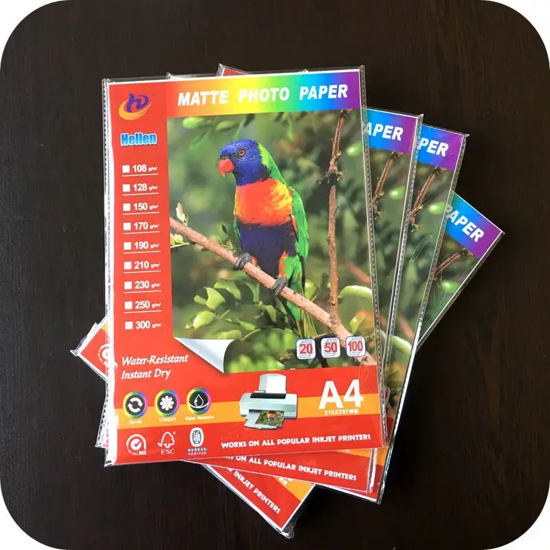 Glossy Photo Paper Inkjet Matte Photo Paperfactory Direct Supply 2