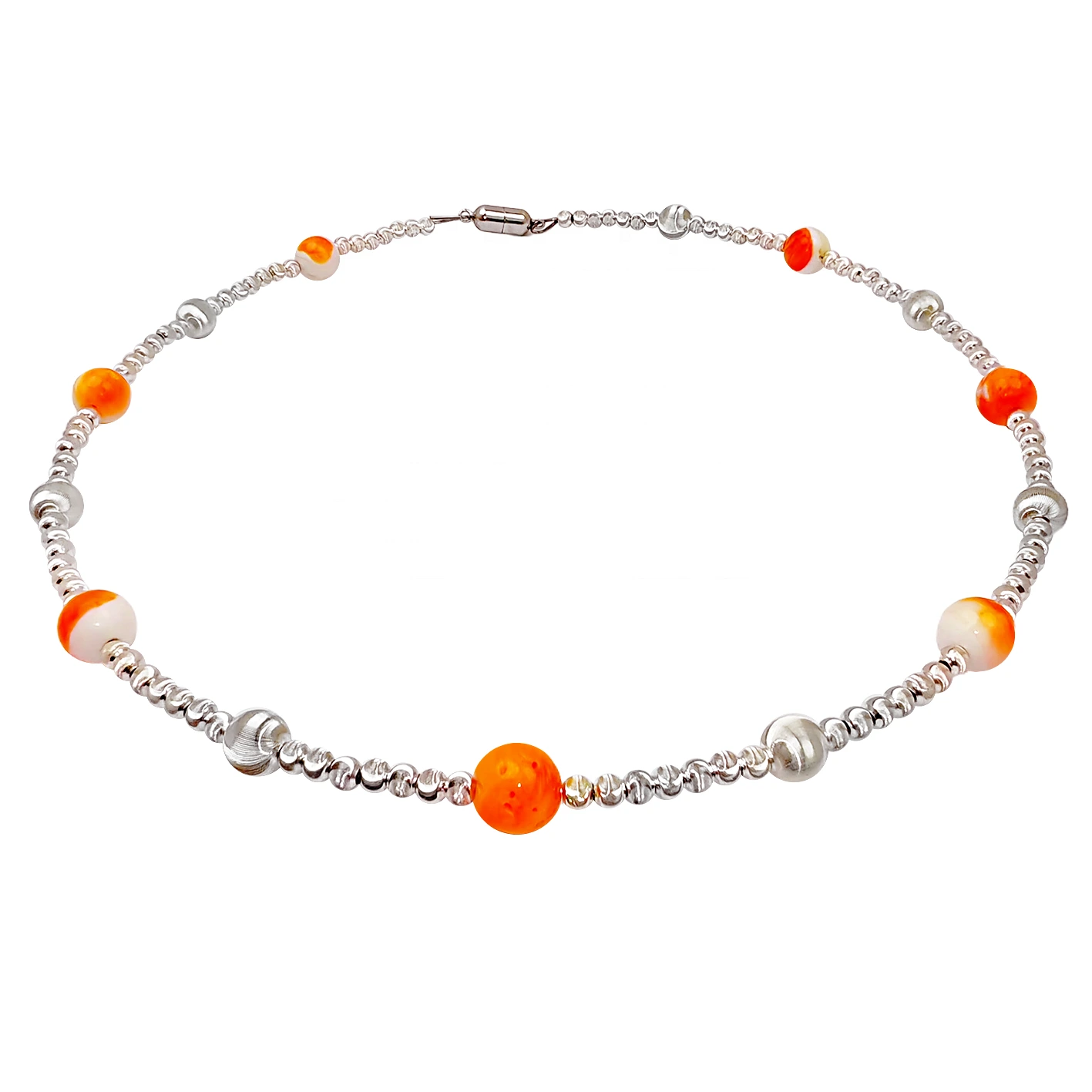 S925 Silver Strings Red Spiny Oyster Beads To Create An Oriental Style Retro Necklace The Retro Charm Flows Showing 1