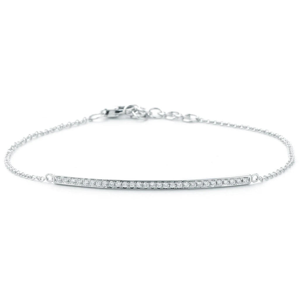 14k 2mm Gold Moissanite Gemstone Bracelet Hot Sale Custom Love Women Bracelet Femme 1