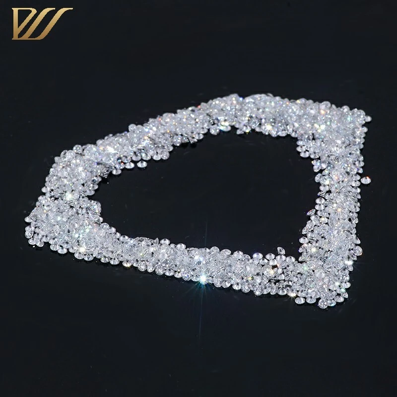 Tamaño cuerpo a cuerpo 1Ct/Pack Lab Diamond Hpht Diamante Flower Polished Colorado HPHT Diamante al por mayor 1