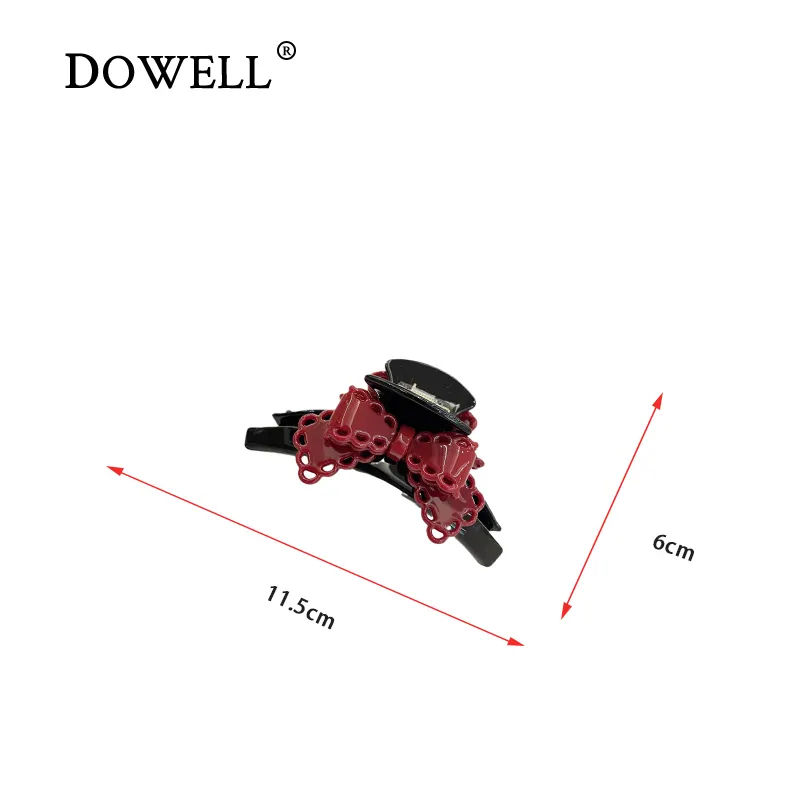 Metal Hair Combs Acetate Hair Claw Clip - - Dowell 3