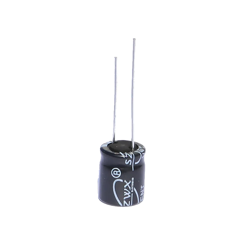 Capacitor de chumbo radial 1uf10uf100uf1000uf, 10v,16v,25v,50v,100v capacitor eletrolítico de alumínio para indústria de luzes led 5
