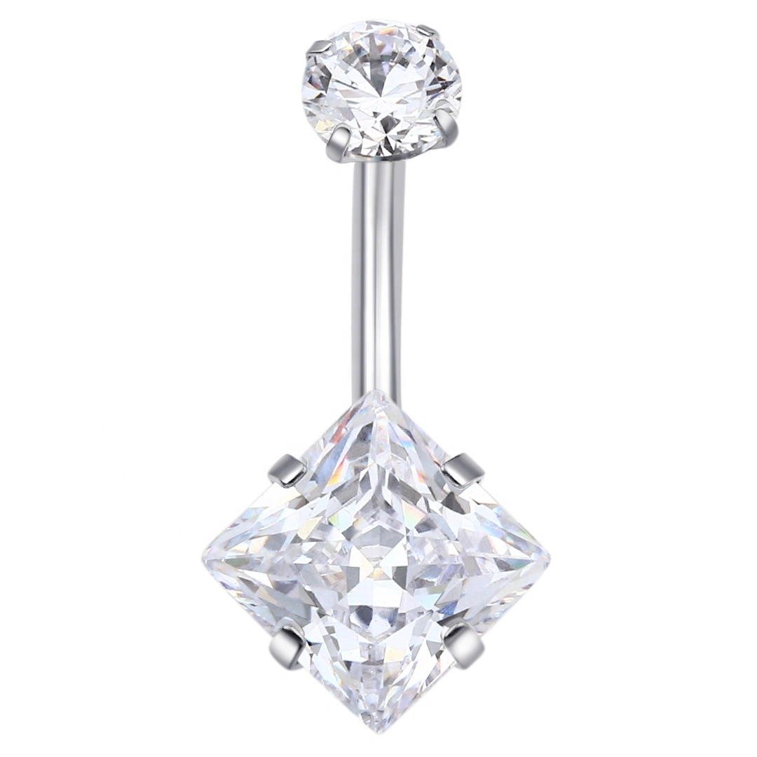 Eternal Metal Astm F136 Titanium Internally Threaded Navel Piercing Jewelry 1