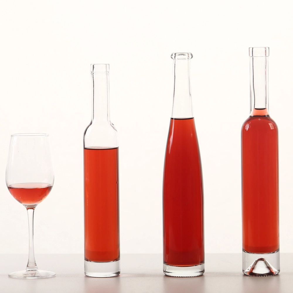 Custom 375ml 500ml 750ml Long Neck Vodka Whisky Rum Brandy Ice Wine Empty Glass Bottle 1