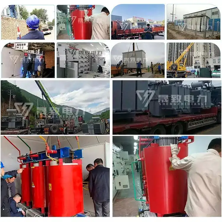 Oil Filled Distribution Transformers Oil-immersed Transformer - - SHZHEL 6