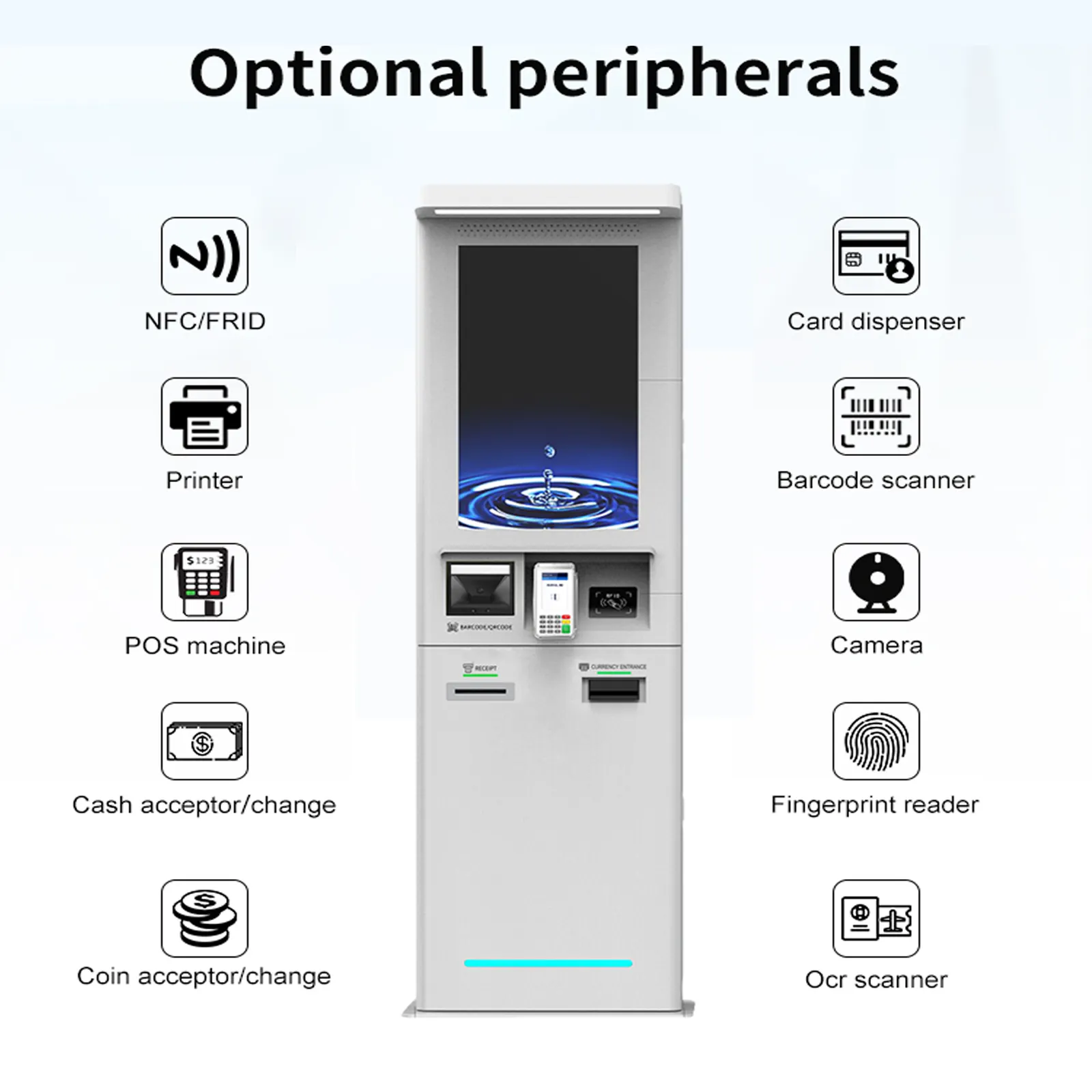 Floor Standing Touch Screen Kiosk 250nit- 1000nit Options by E-Star 5