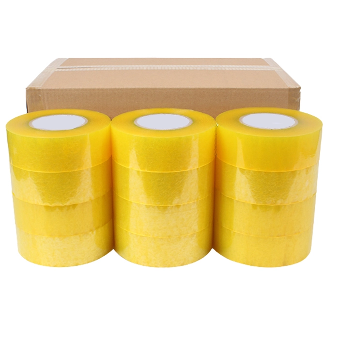 Fabrikverkauf Starke Haftung wasserdichtes Bopp Opp -Verpackungskarton -Versiegelungsband für Paketpalettenpalette Cello Tape 1