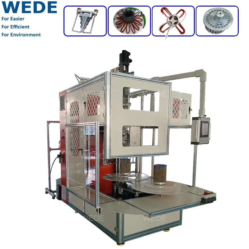Single Stator Automatic Winding Machine High-Speed Stranding Machine - - WEDE 3